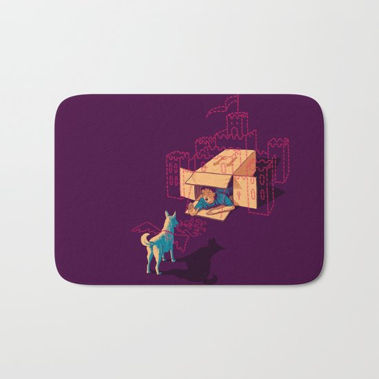 Halt! Who Goes There? Bath Mat