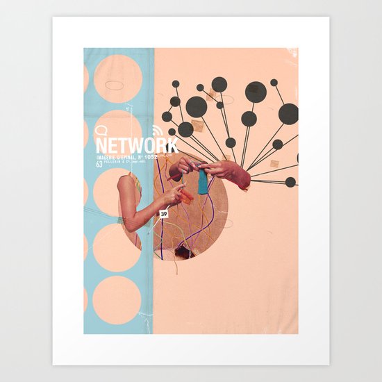 Connections Art Print