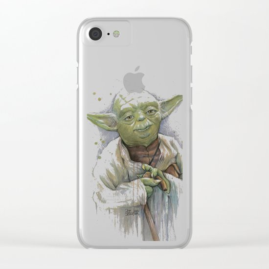 Yoda Clear iPhone Case