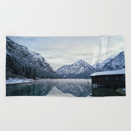lake House #society6 #buyart Beach Towel