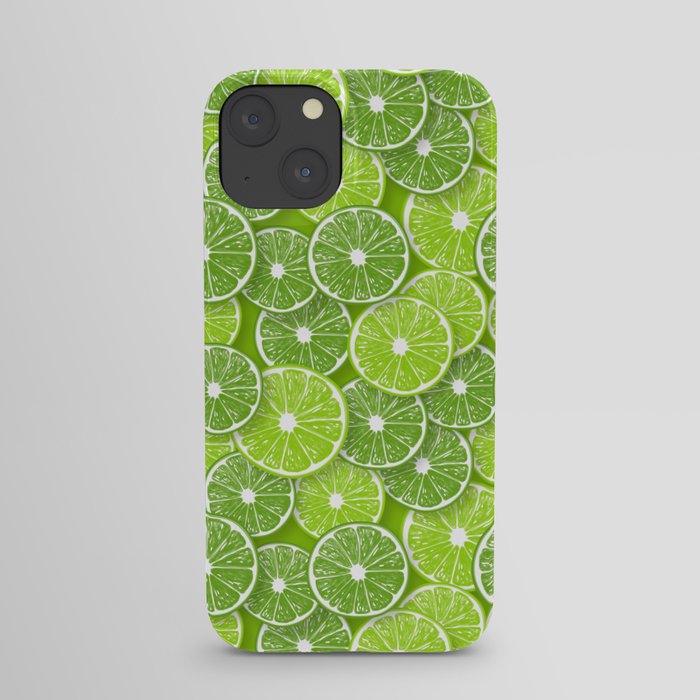 Lime pop iPhone Case