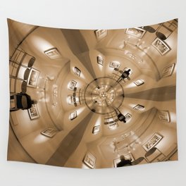 Dive into deep art Wall Tapestry