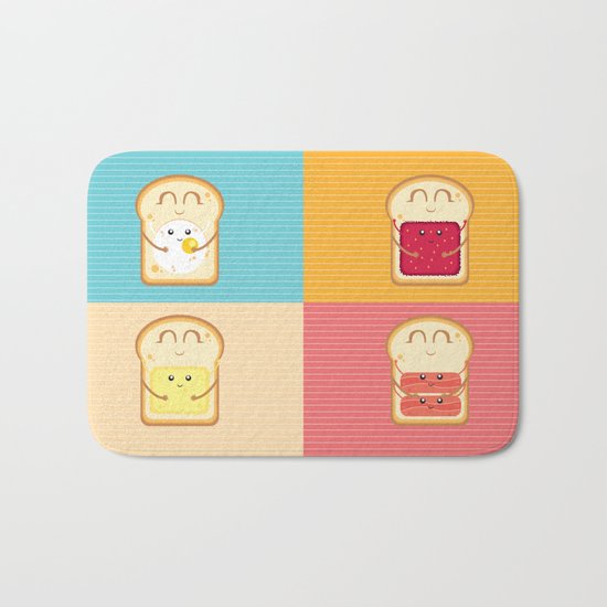 Love your Breakfast Bath Mat