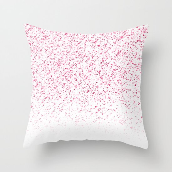 Pink Throw Pillow
