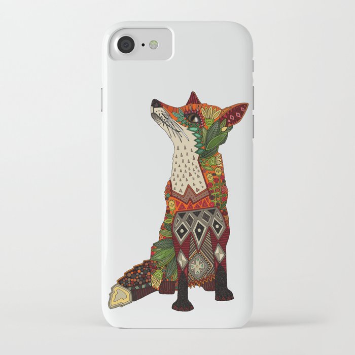 fox love off white iphone case