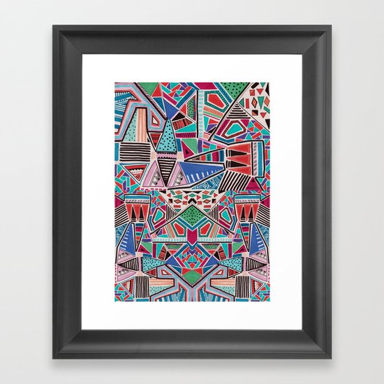 JAMBOREE M O T I F Framed Art Print