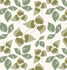 Wild Leaves in Organic Colors