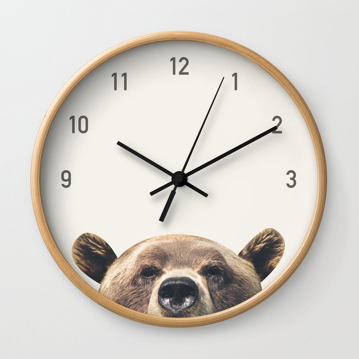 Bear Clock Wall Clock