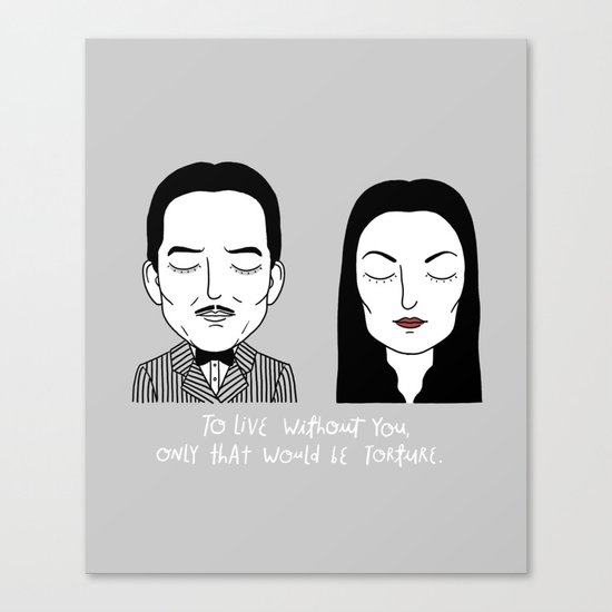 G & M Canvas Print