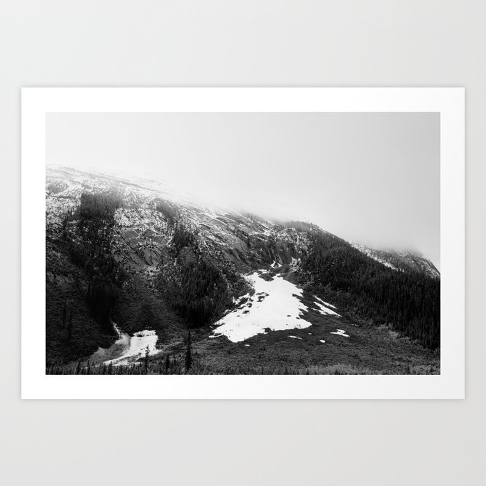 Glacier | Landscape Photography | Alberta | Canada | Wanderlust Art Print