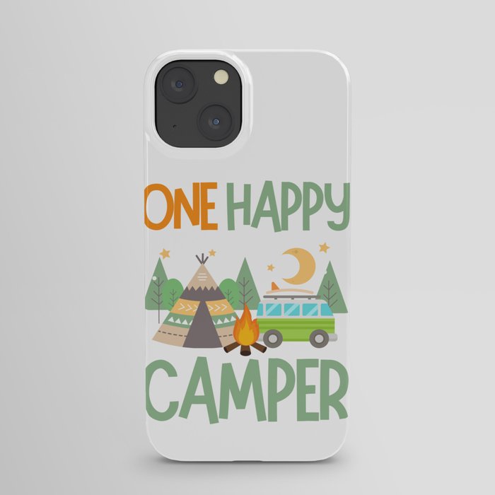 one happy camper first birthday iPhone Case