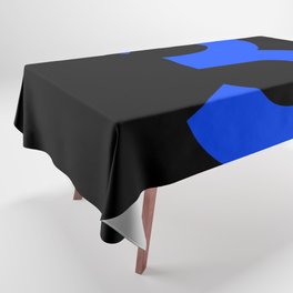 Number 3 (Blue & Black) Tablecloth