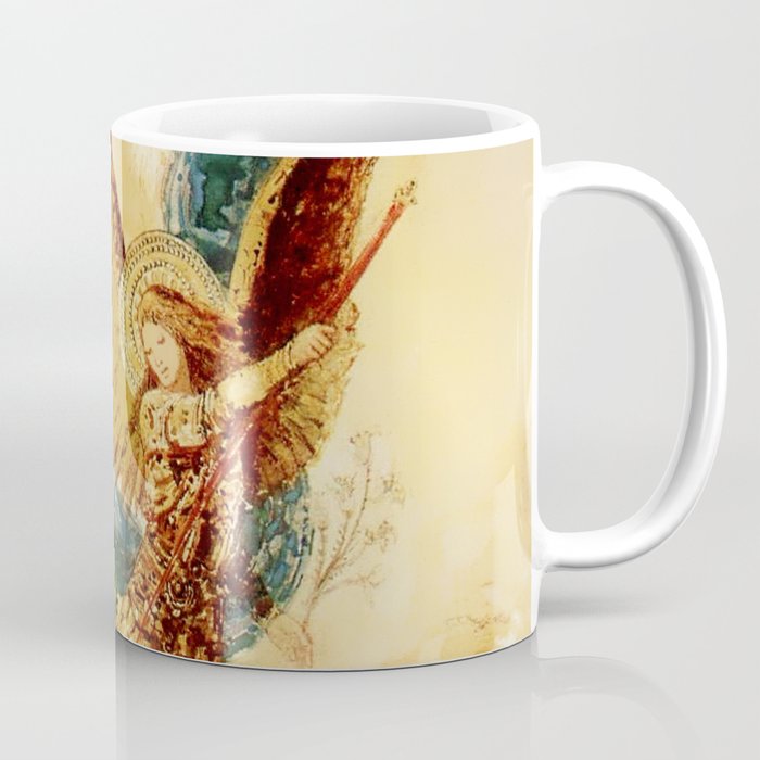 “St Micheal Vanquishing Satan” by Gustave Moreau Coffee Mug