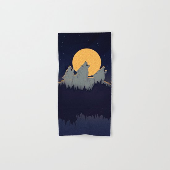 Midnight Sound Hand & Bath Towel