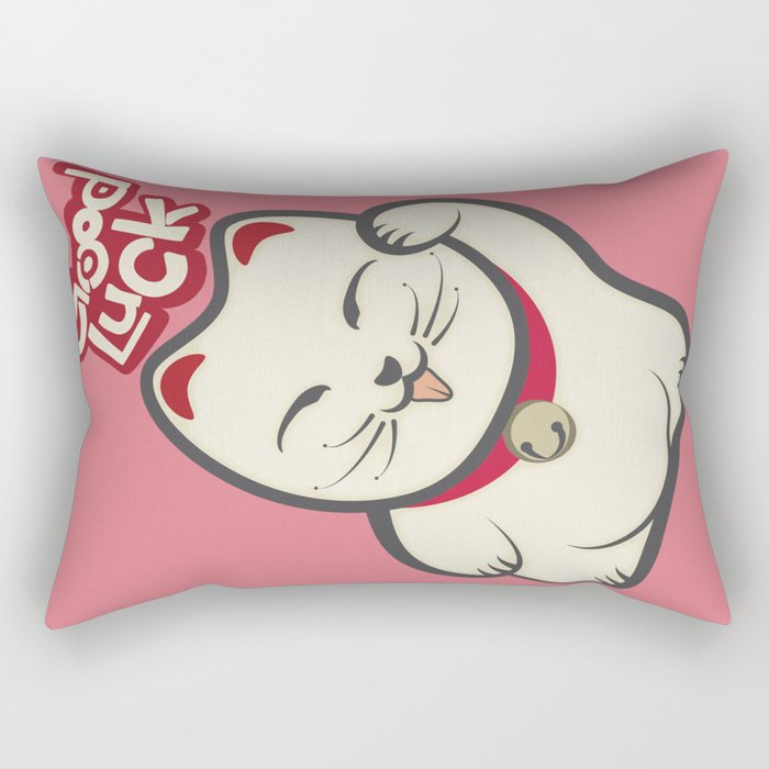Maneki Neko Rectangular Pillow