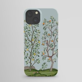 Chinoiserie Citrus Grove Mural Multicolor iPhone Case