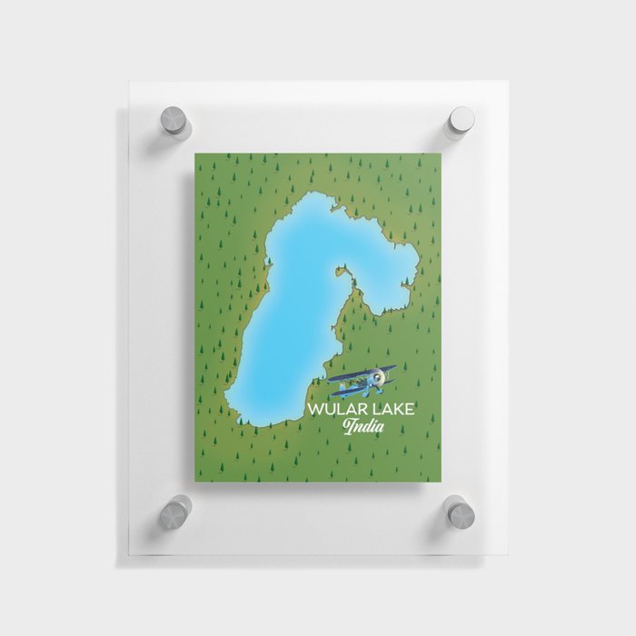 Wular Lake India Floating Acrylic Print