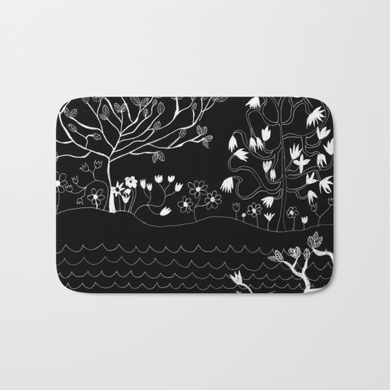 Perfect Imperfection (Inverted version) Bath Mat