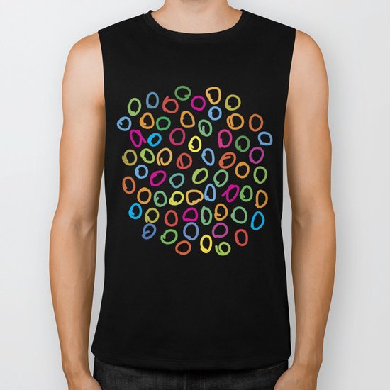 Lovely Pattern V Biker Tank