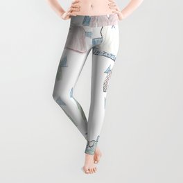paper doll book page 1 Leggings