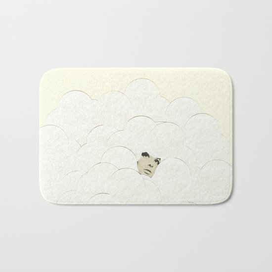 Head in the Clouds Bath Mat
