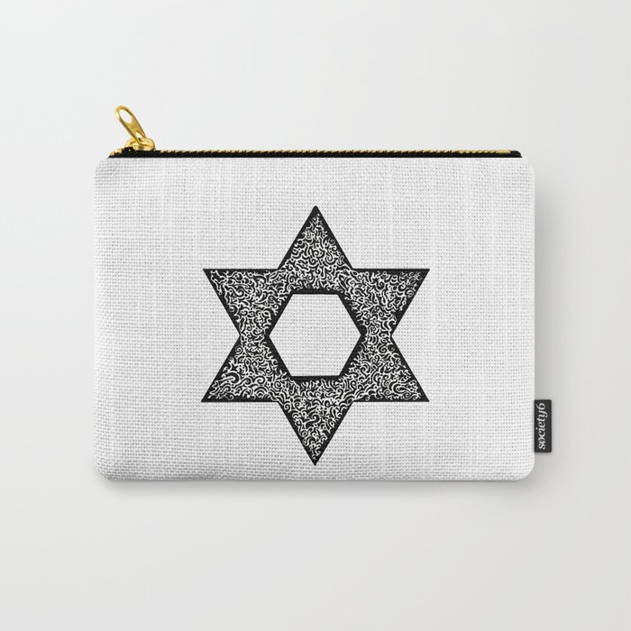 Star of David (Jewish star) Tote Bag by ZannArt Originals