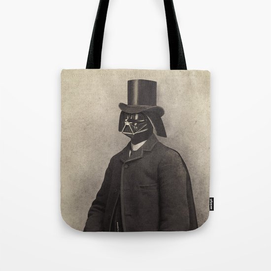 Lord Vadersworth - square format Tote Bag