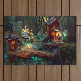Fairy Forest Outdoor Rug