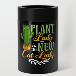 Catcus Cactus Cat Succulent Plant Kitten Flower Can Cooler