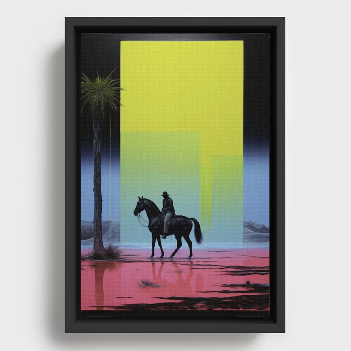 Neon West - S3 - 05 Framed Canvas