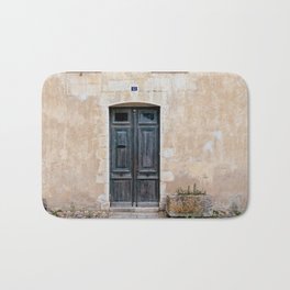 Old fashioned door Bath Mat | House, Textured, Travel, Digital, Retro, Vintage, Europe, Old Fashioned, Mediterranean, Stone 
