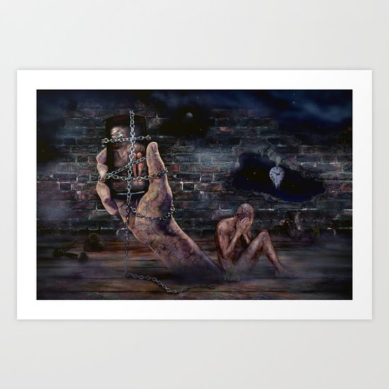 Addiction Art Print