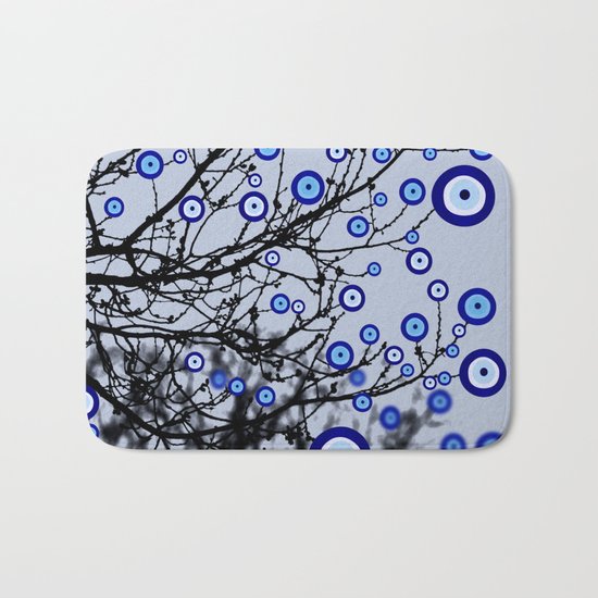 Evil Eye Tree Bath Mat