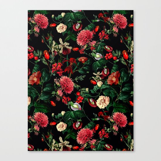 Botanical Garden VSF015 Canvas Print