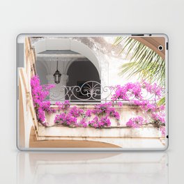 Courtyard with Arch - Positano, Italy Laptop Skin