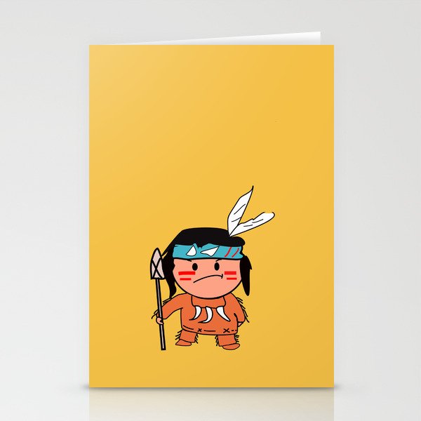 Little Red Indian Stationery Cards