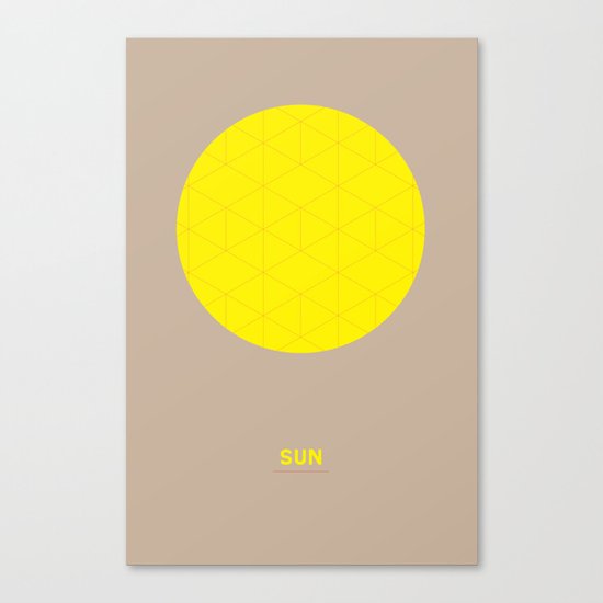 SUN Canvas Print