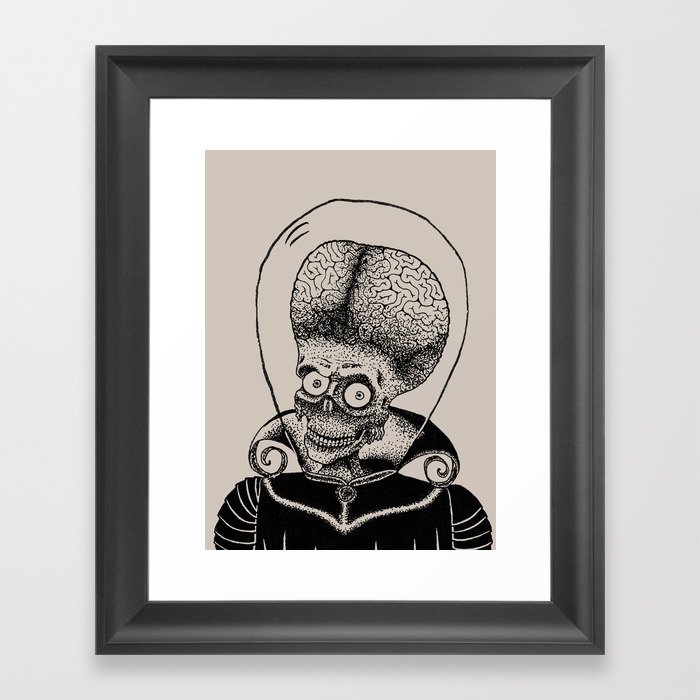 Mars Attacks! Framed Art Print