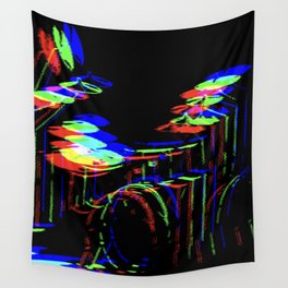 Drum kit Wall Tapestry