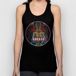 Area 51 - By Lazzy Brush Tank Top