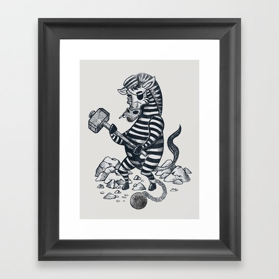 Natures Prisoner Framed Art Print