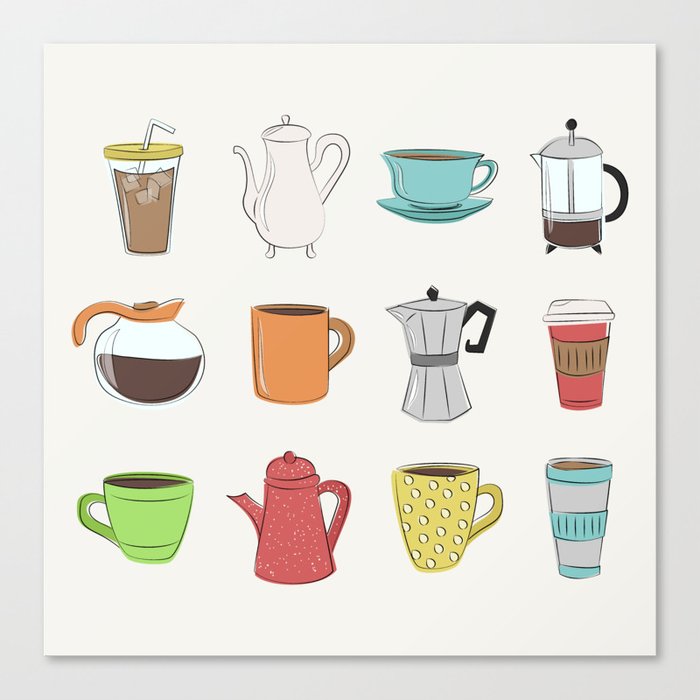 Coffee Lover Canvas Print