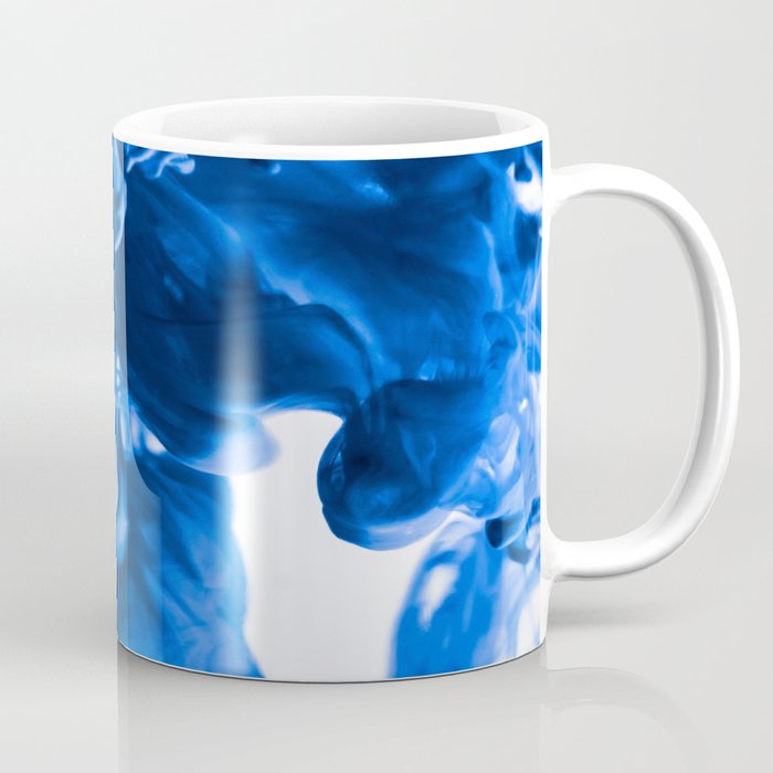 Blue Dye Cloud (Color) Coffee Mug