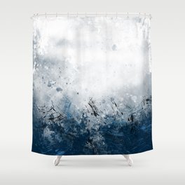 storm at sea Shower Curtain