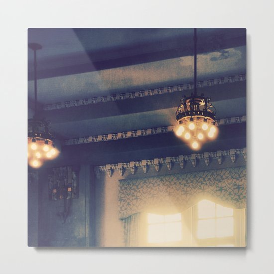 Glimmer Metal Print