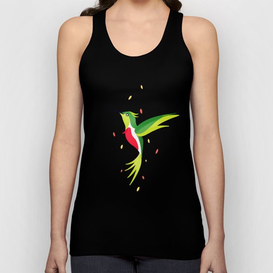 Hummingbird 2 Unisex Tank Top