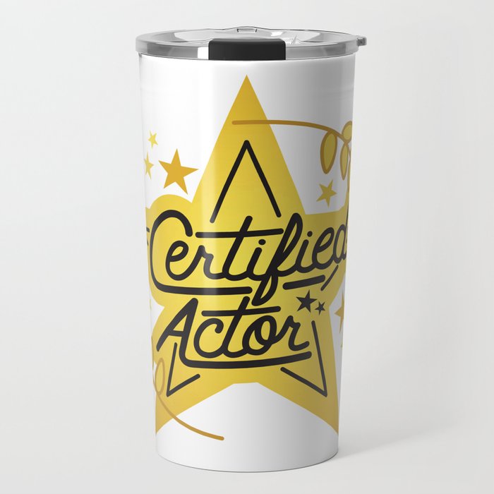 Certified Actor Travel Mug