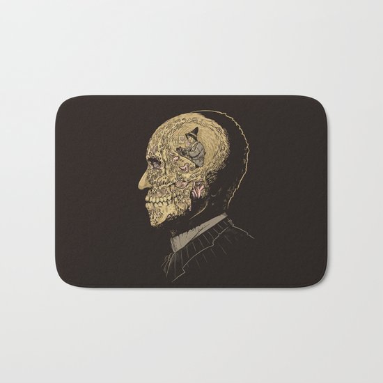 Why zombies want brains Bath Mat