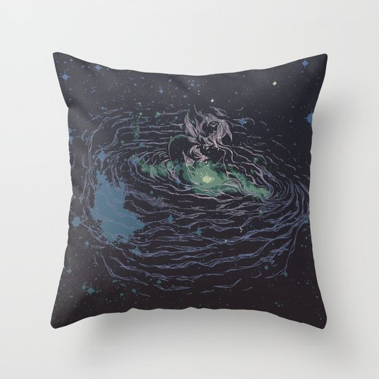 Universe of Love Throw Pillow