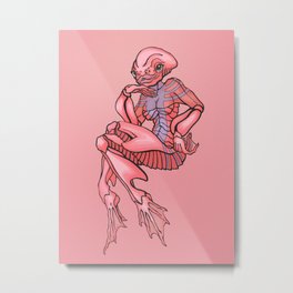 Mon Calamari Pin-Up Girl Metal Print